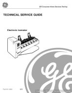GE 31-9063 Electronic Icemaker Technical Service Guide