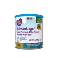 Parent's Choice Advantage Baby Formula Powder with Iron, Immune Support, 12.4 oz Can