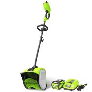 Greenworks 12" 40 Volt Single-Stage Battery Powered Push Snow Blower